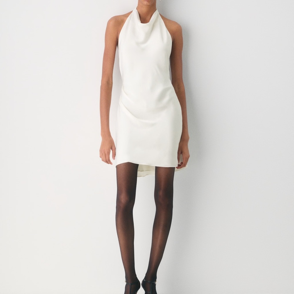 Audience Satin Mini Dress
